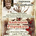 pilipiuk-Plakat-na-spotkanie-z-Pilipiukiem